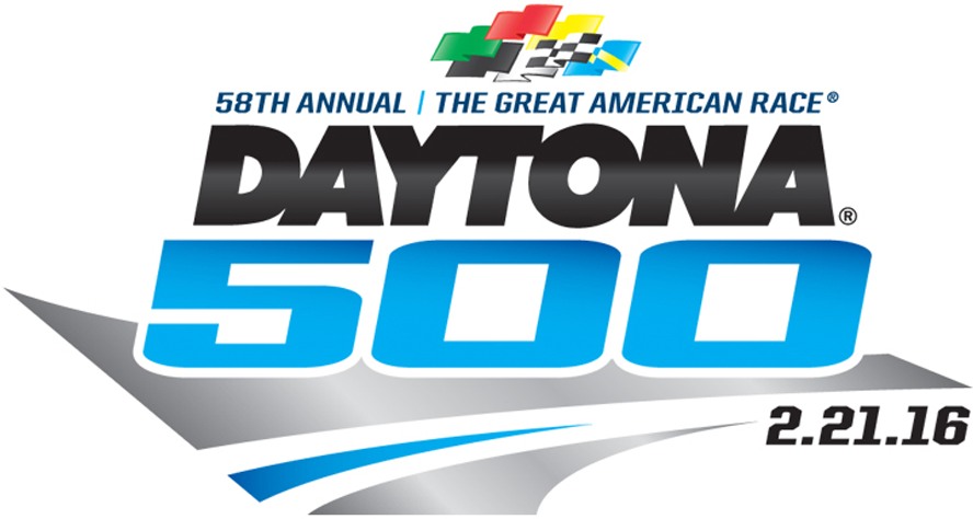 Daytona 500 2016 Primary Logo iron on transfers for clothing